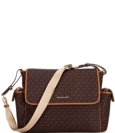 michael kors chain messenger signature bag|michael kors large messenger bag.